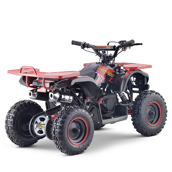 Detská štvorkolka MiniHummer Deluxe 49cc - Červená
