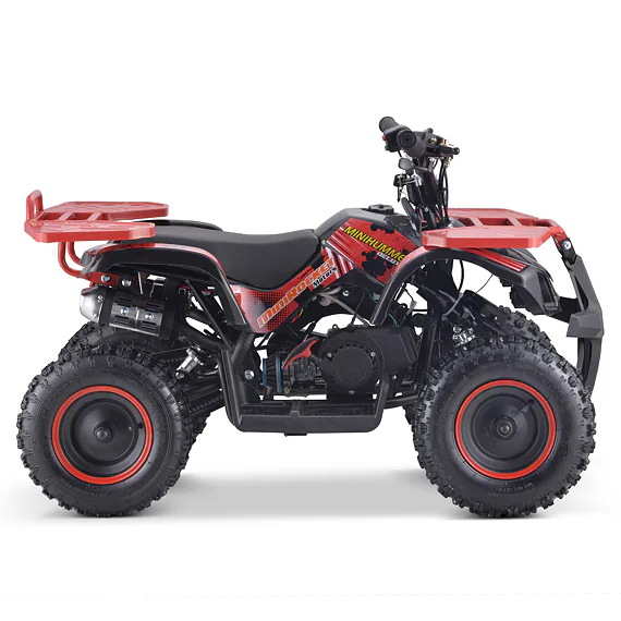 Detská štvorkolka MiniHummer Deluxe 49cc - Červená