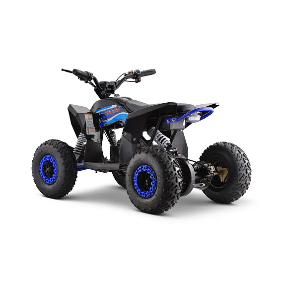 Dětská elektrická čtyřkolka FactoryTeam 1000W - Modrá