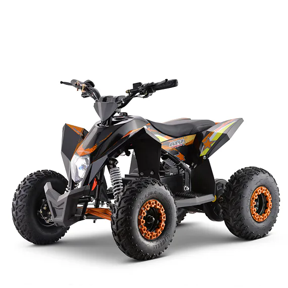 Dětská elektrická čtyřkolka FactoryTeam 1000W - Oranžová