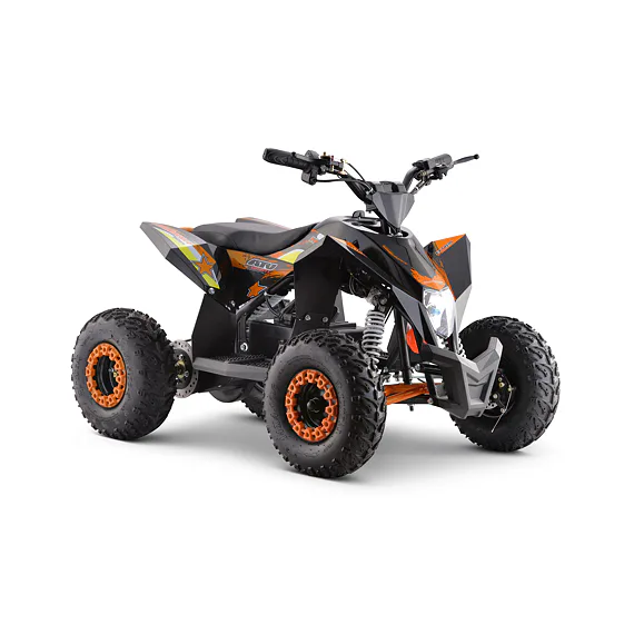 Dětská elektrická čtyřkolka FactoryTeam 1000W - Oranžová