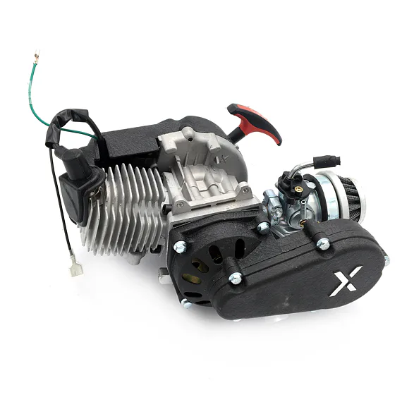 Motor pre minicross 49ccm s tuningovou prevodovkou a 15mm karburátorom