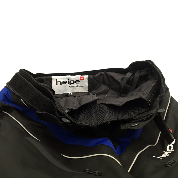Detské moto nohavice HEIPE modré