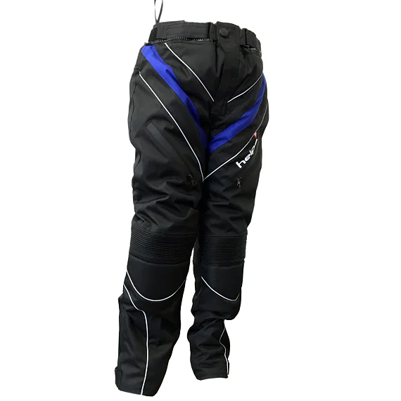 Dětské moto kalhoty HEIPE modré