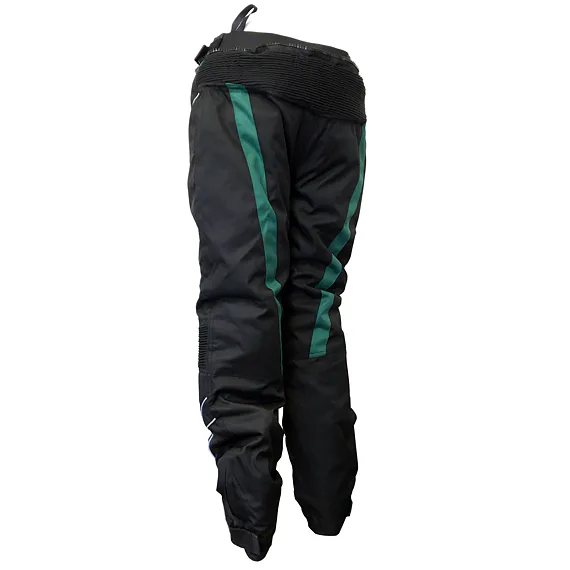 Detské moto nohavice HEIPE zelené