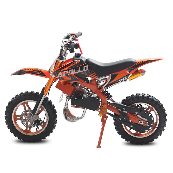 Minicross MiniRocket Apollo 49ccm E-start - Oranžová