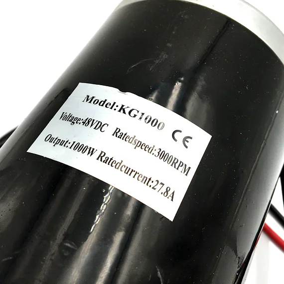 Elektromotor 1000W 48V s držiakom, 25H