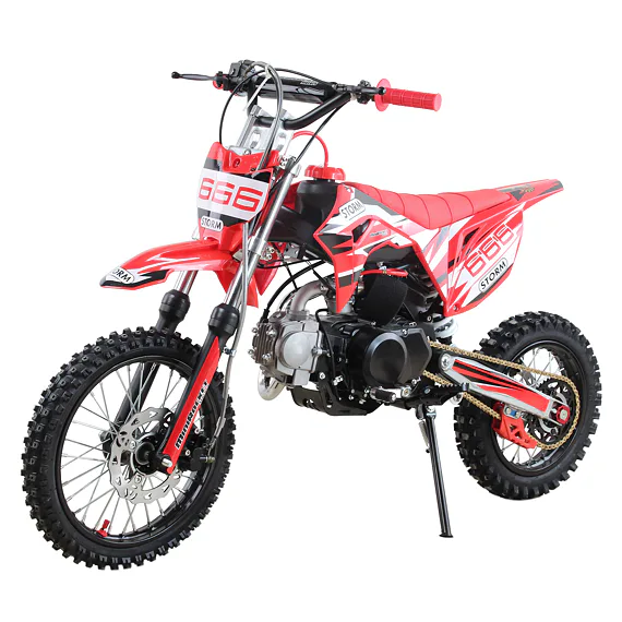 Pitbike MiniRocket Storm 125ccm 14x12, červený