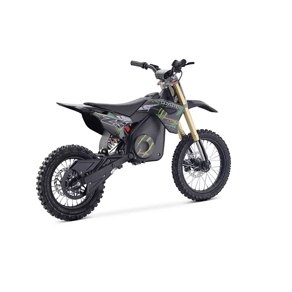 Minicross MiniRocket Coyote 1800W, kolesá 14/12 – zelená