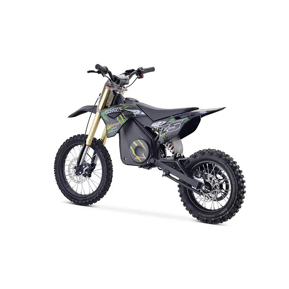 Minicross MiniRocket Coyote 1800W, kolesá 14/12 – zelená