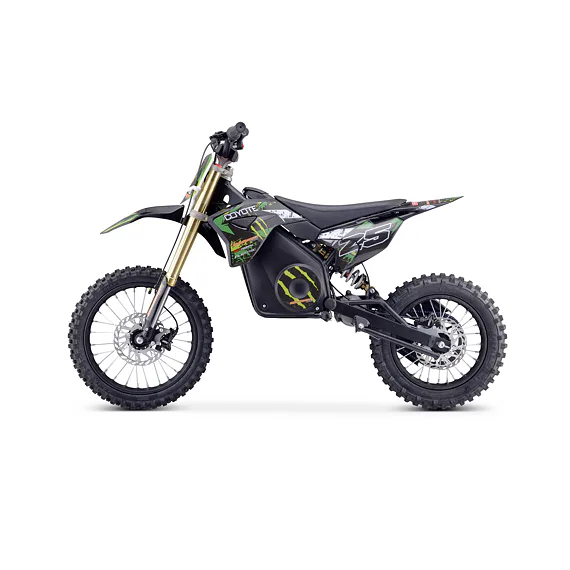 Minicross MiniRocket Coyote 1800W, kolesá 14/12 – zelená