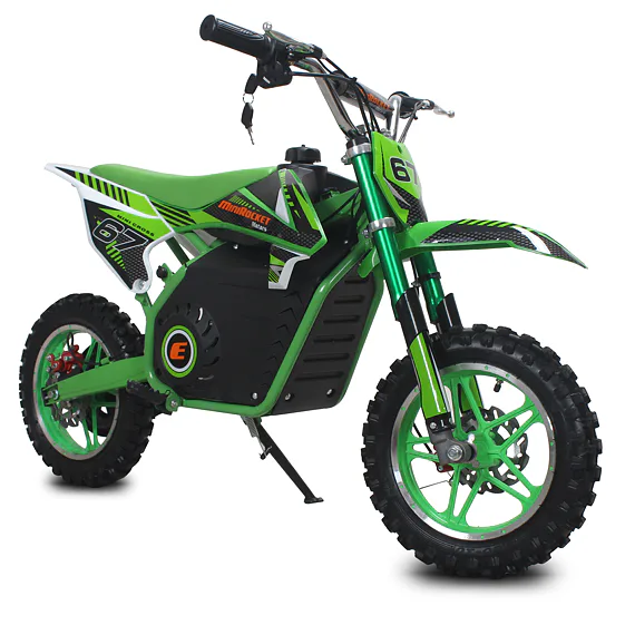Akumulátorová motorka MiniRocket Viper 1000W - Zelená