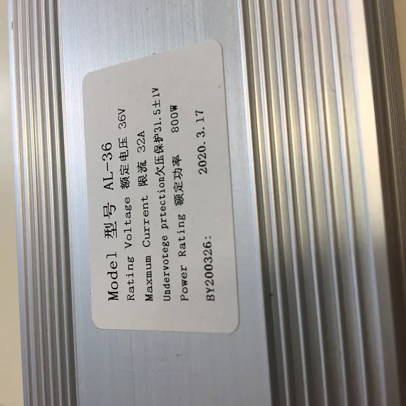 Riadiaca jednotka 800W 36V typ6