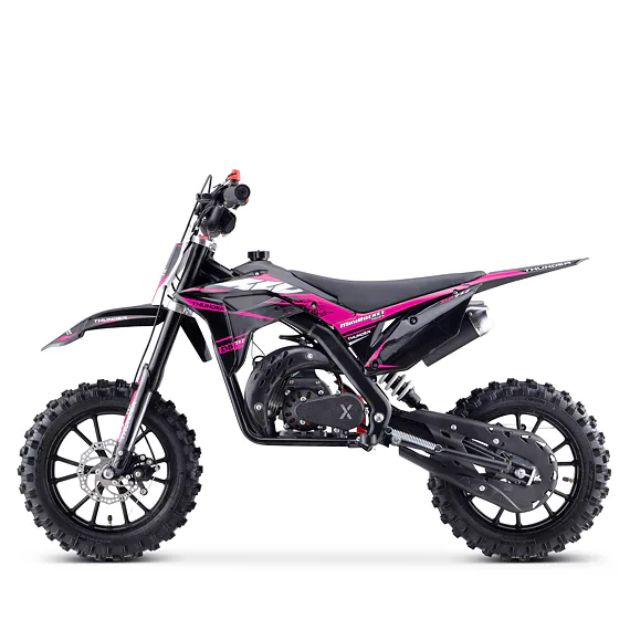 Minicross MiniRocket Thunder Deluxe 49cc - Ružová