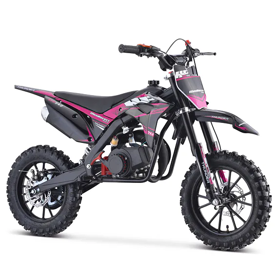 Minicross MiniRocket Thunder Deluxe 49cc - Ružová