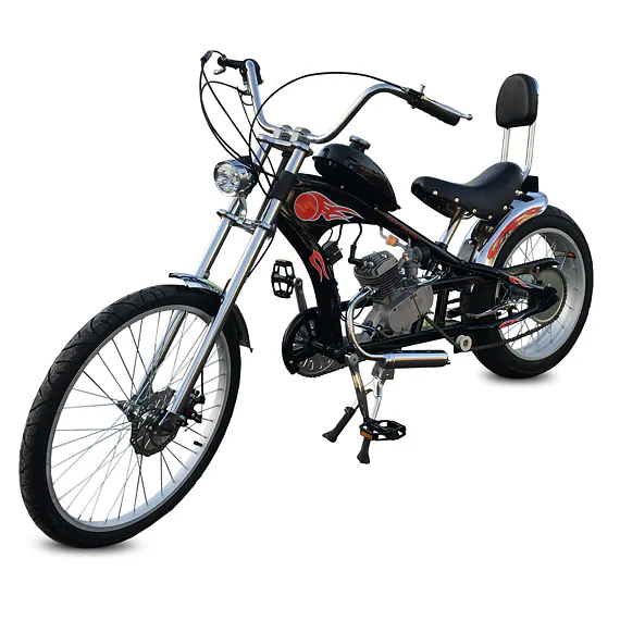 Motokolo Petrol Biker Chopper 80cc Black