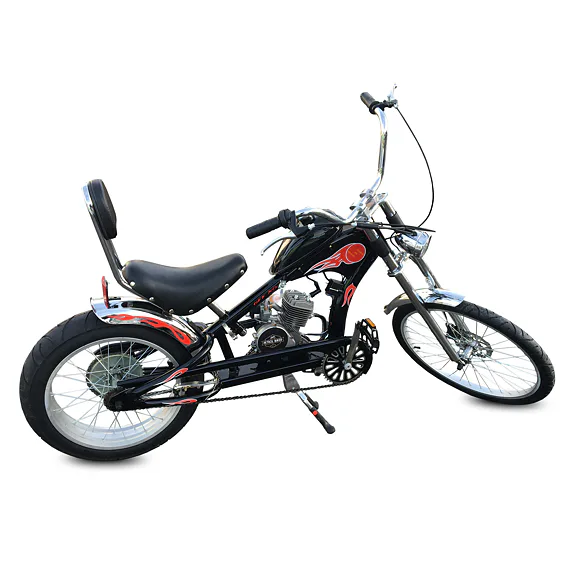 Motobicykel Petrol Biker Chopper 80cc Black