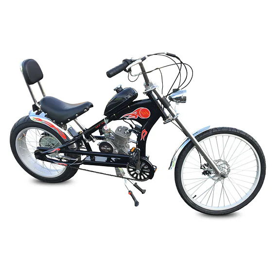 Motobicykel Petrol Biker Chopper 80cc Black