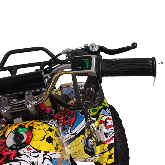 Elektrická štvorkolka MiniRocket Torino 1200W Graffiti
