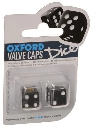 Čepičky ventilků Oxford Lucky Dice 