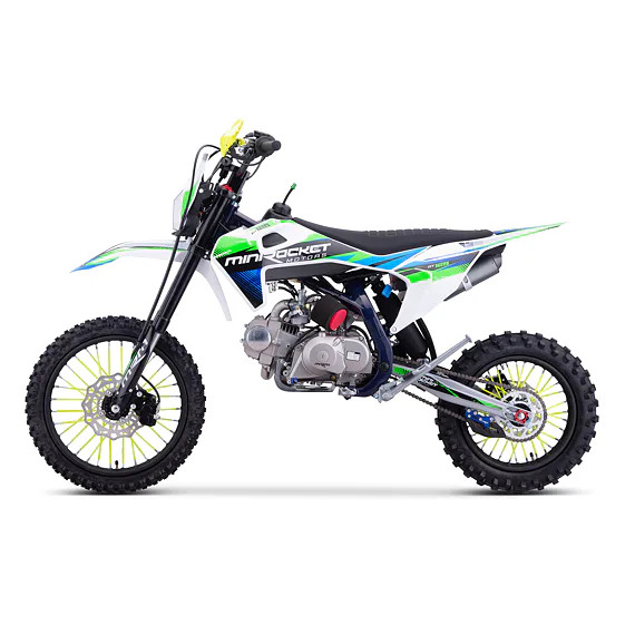 Pitbike MiniRocket DT125 17"/14" Enduro, modrý