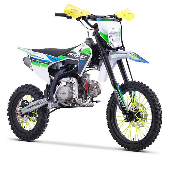 Pitbike MiniRocket DT125 17"/14" Enduro, modrý