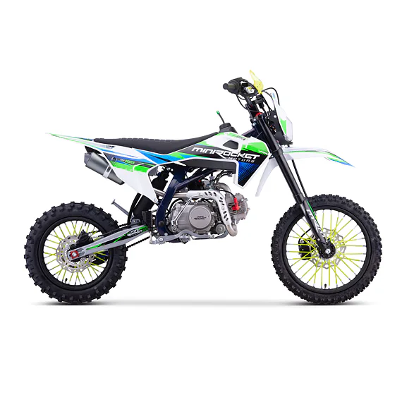 Pitbike MiniRocket DT125 17"/14" Enduro, modrý