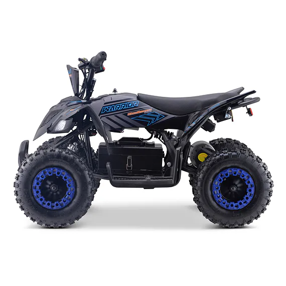 Detská štvorkolka MiniRocket MiniWarrior 1000W - Modrá