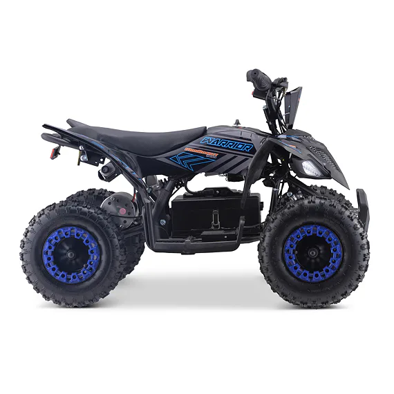 Detská štvorkolka MiniRocket MiniWarrior 1000W - Modrá
