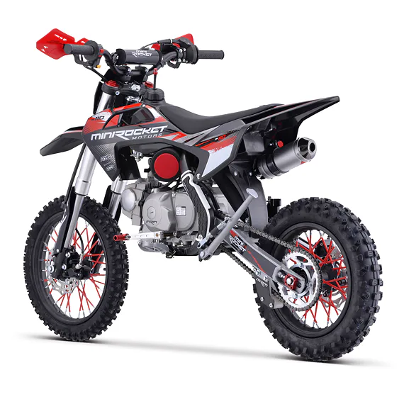 Pitbike MiniRocket DK110 Poloautomat, čierny