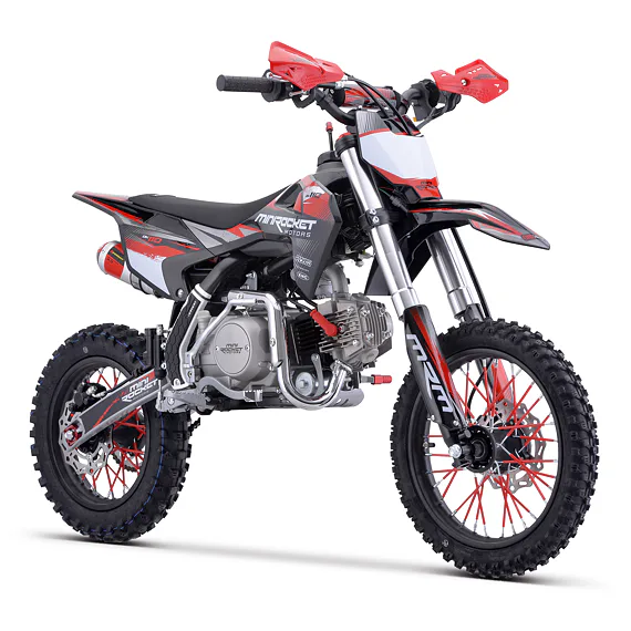 Pitbike MiniRocket DK110 Poloautomat, černý