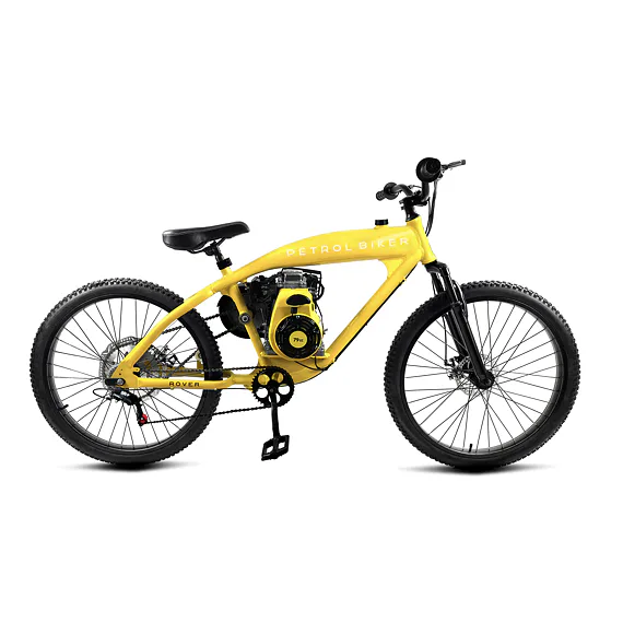 Motorový bicykel PetrolBiker Rover 79cc žltý