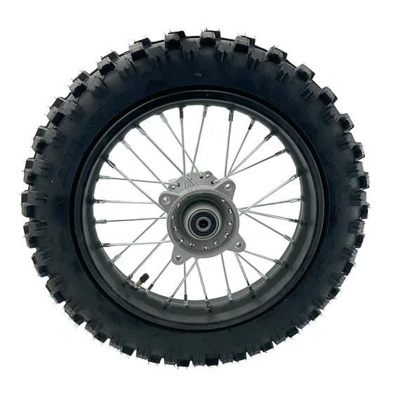 Kompletné zadné koleso 80/100-12"- T03