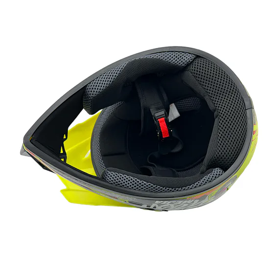 Detská downhillová prilba Mejia žltá