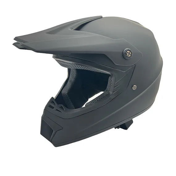 Detská motokrosová prilba Future Black Matt