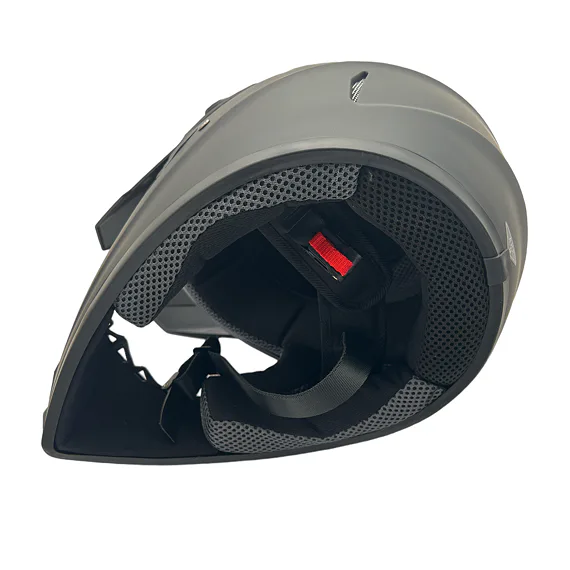 Dětská cross helma Future Black Matt