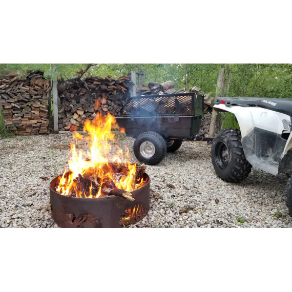 Vozík za štvorkolku s bočnicami MiniRocket Rancher