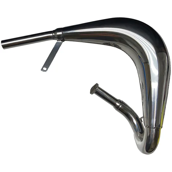 Tuningový výfuk z nehrdzavejúcej ocele pre motobicykel (MZ65 Replica)