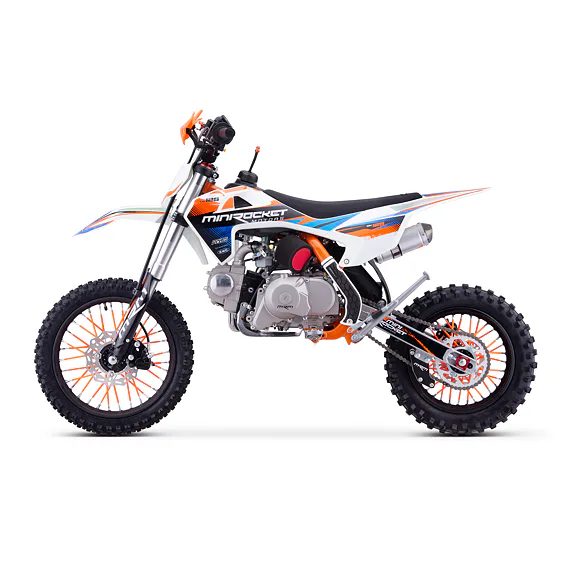 Pitbike MiniRocket DK125 14"/12" Automat, oranžový