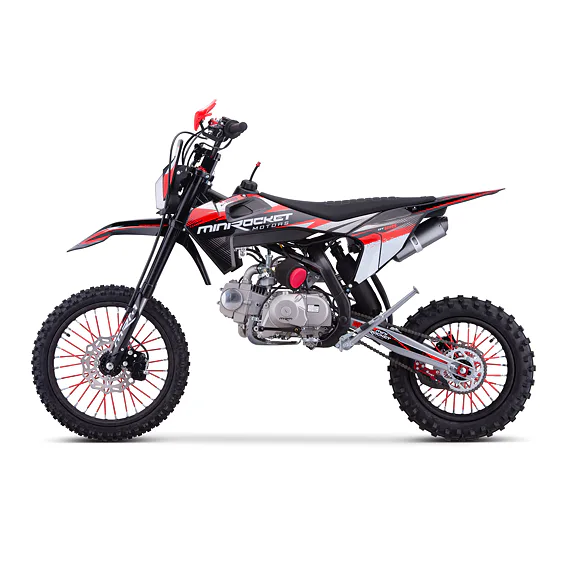 Pitbike MiniRocket DT125 17"/14" Enduro, černý