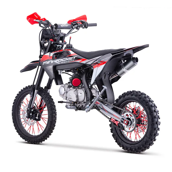 Pitbike MiniRocket DT125 17"/14" Enduro, černý