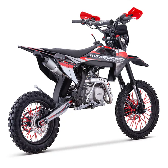 Pitbike MiniRocket DT125 17"/14" Enduro, černý