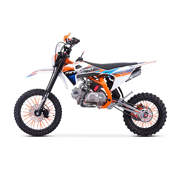 Pitbike MiniRocket DT125 17"/14" Enduro, oranžový