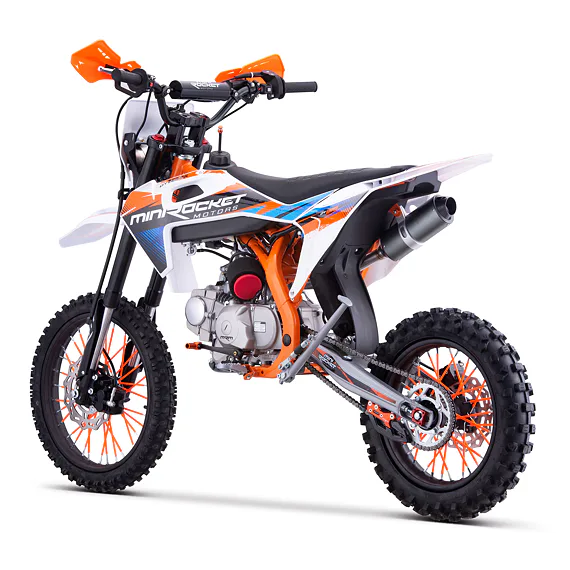 Pitbike MiniRocket DT125 17"/14" Enduro, oranžový
