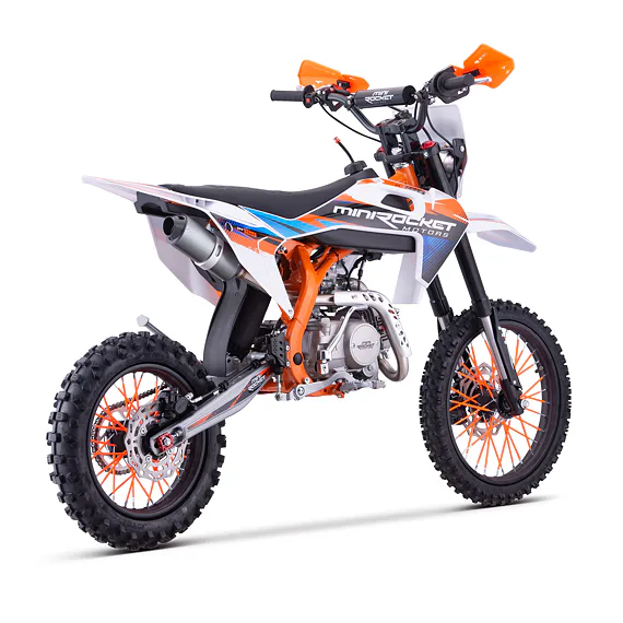 Pitbike MiniRocket DT125 17"/14" Enduro, oranžový