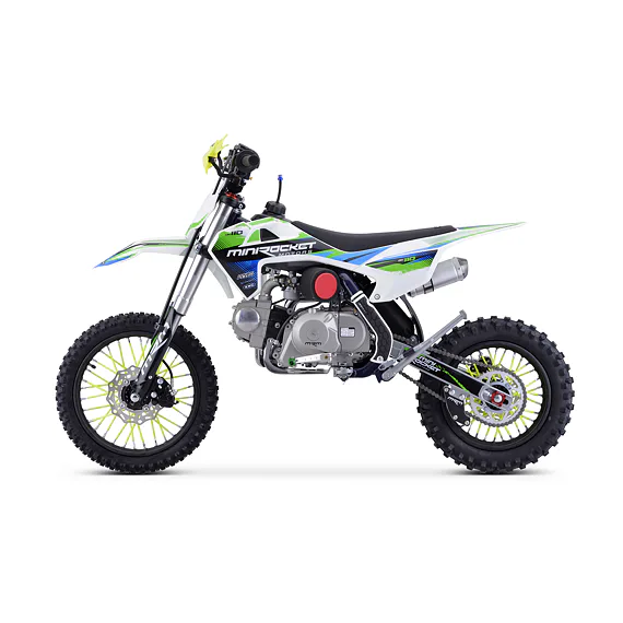 Pitbike MiniRocket DK110 Poloautomat, modrý
