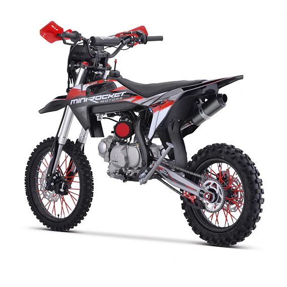 Pitbike MiniRocket DT125 17"/14" Automat, čierny