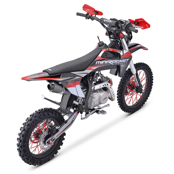 Pitbike MiniRocket DT125 17"/14" Automat, černý