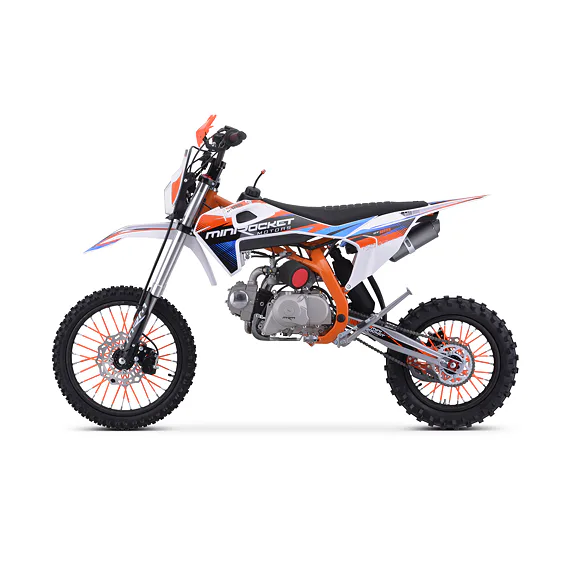 Pitbike MiniRocket DT125 17"/14" Automat, oranžový