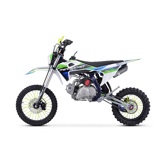 Pitbike MiniRocket DT125 17"/14" Automat, modrý